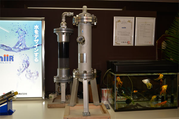 業務用エミールの展示